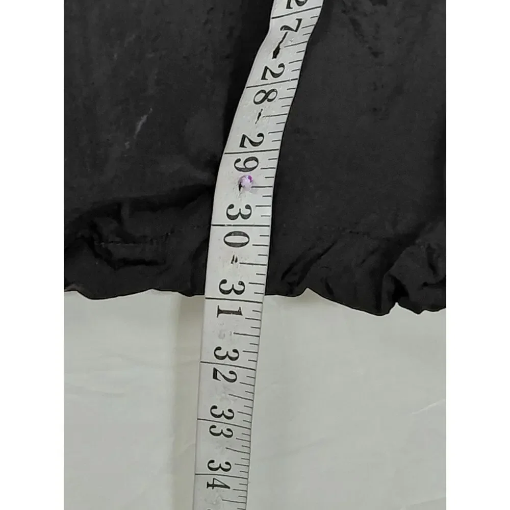 PINK Victoria's Secret Black Relaxed Fit Casual Cargo Pants Women Size XS